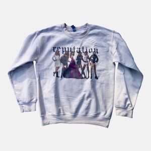 Taylor Swift Reputation Era Crew Neck Sweatshirt by Gildan Women’s Small